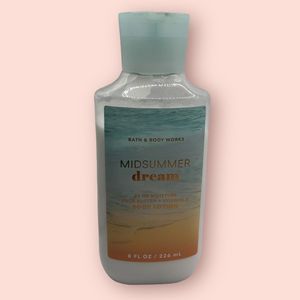 Bath & Body Works Midsummer Dream Body Lotion 8 fl oz USED